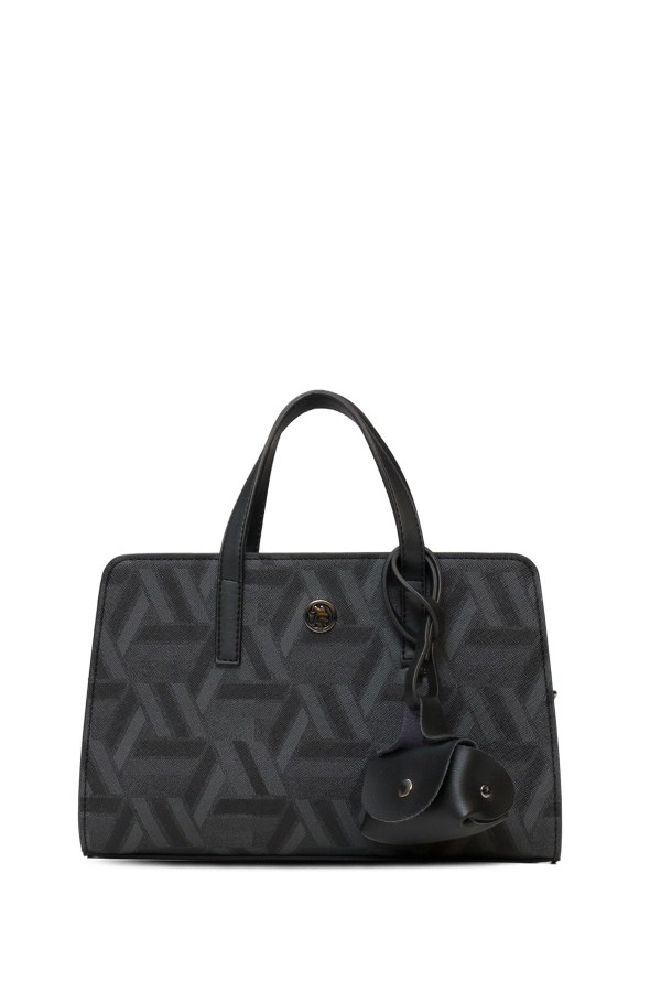 U.S. POLO ASSN. SİYAH KADIN POSTACI ÇANTASI