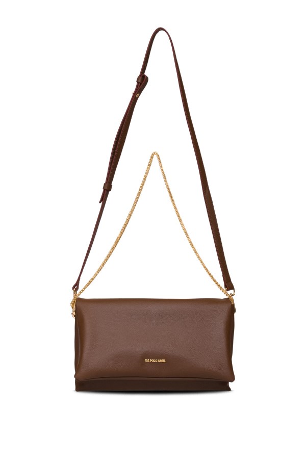 U.S. POLO ASSN. KAHVERENGİ KADIN POSTACI ÇANTASI 