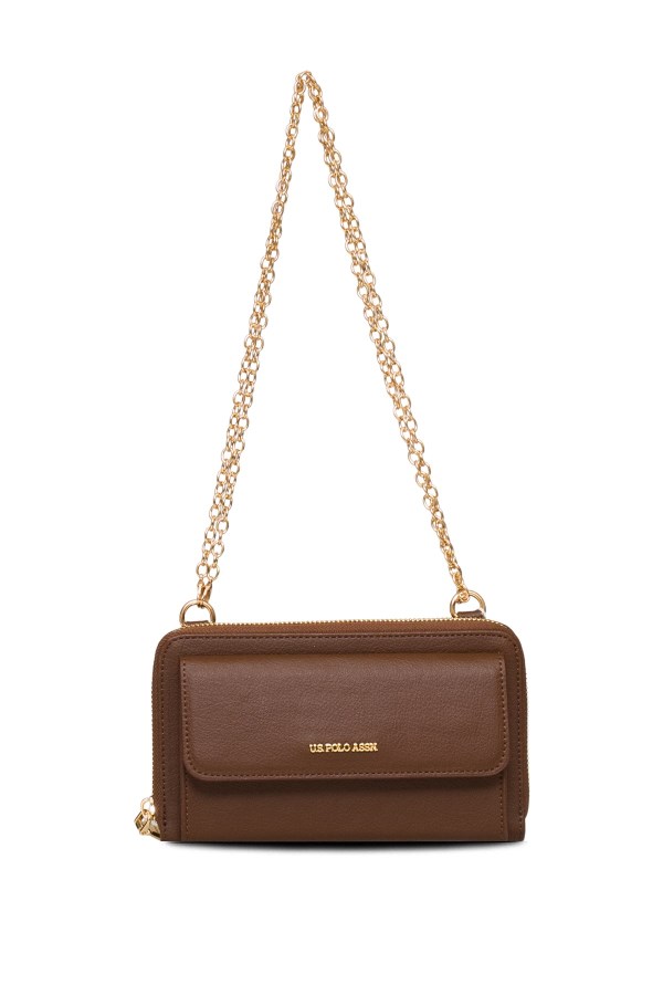 U.S. POLO ASSN. KAHVERENGİ KADIN POSTACI ÇANTASI 