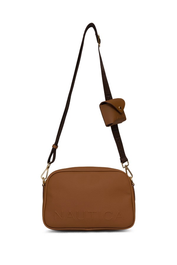 NAUTICA KAHVERENGİ KADIN POSTACI ÇANTASI