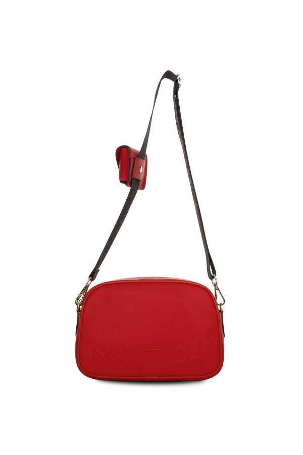 NAUTICA KIRMIZI KADIN POSTACI ÇANTASI