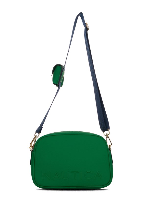 NAUTICA YEŞİL KADIN POSTACI ÇANTASI
