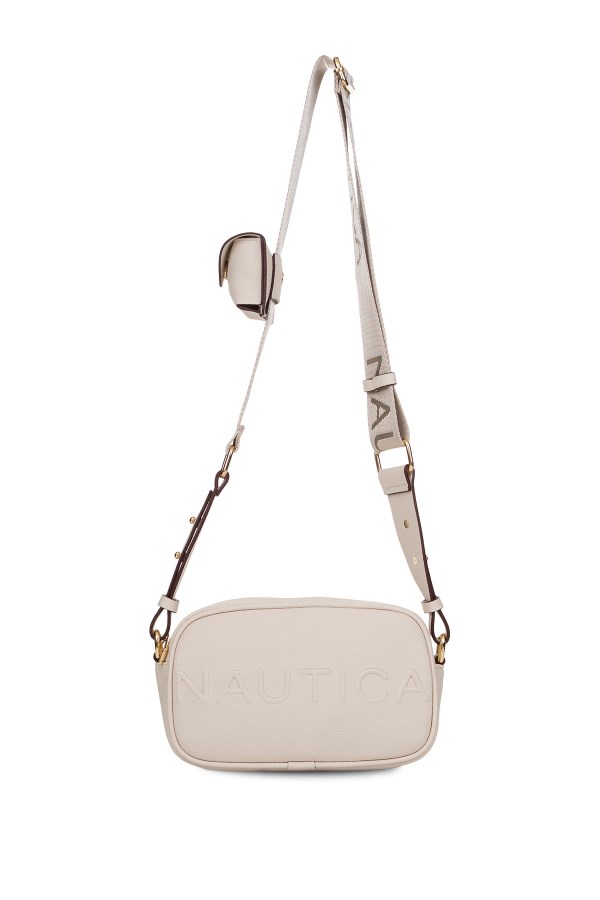 NAUTICA EKRU KADIN POSTACI ÇANTASI