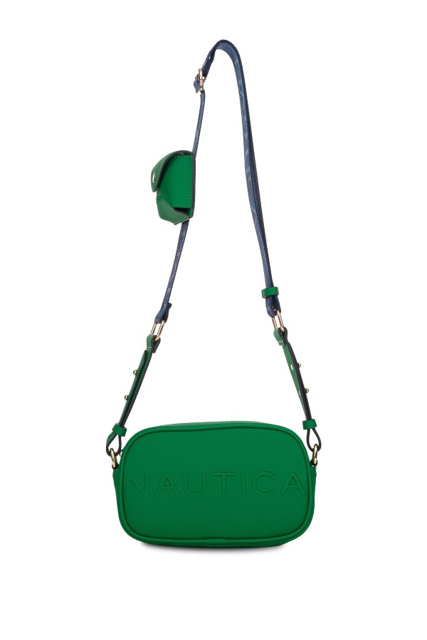 NAUTICA YEŞİL KADIN POSTACI ÇANTASI