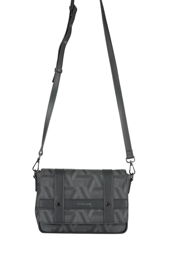 U.S. POLO ASSN. SİYAH KADIN POSTACI ÇANTASI