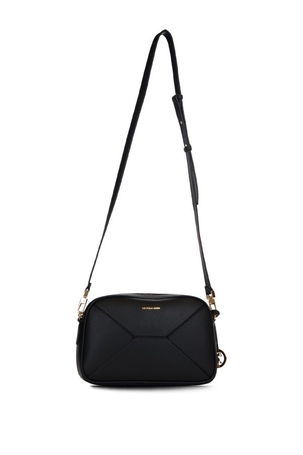 U.S. POLO ASSN. SİYAH KADIN POSTACI ÇANTASI 