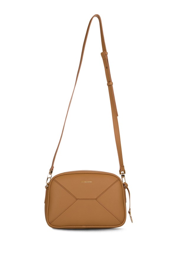 U.S. POLO ASSN. CAMEL KADIN POSTACI ÇANTASI