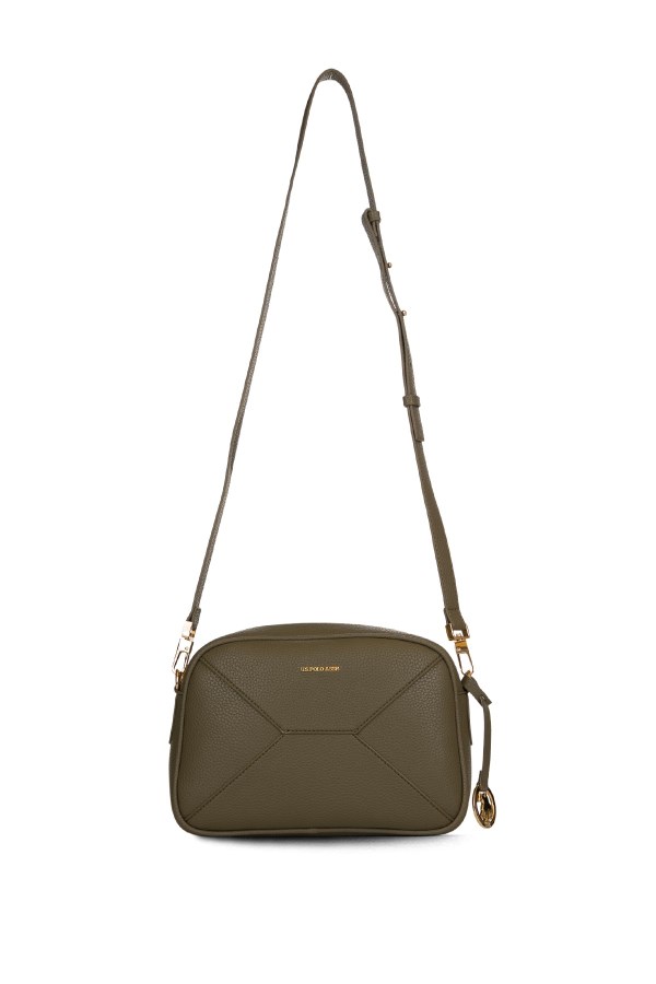 U.S. POLO ASSN. HAKİ KADIN POSTACI ÇANTASI