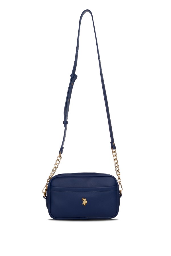 U.S. POLO ASSN. LACİVERT KADIN POSTACI ÇANTASI