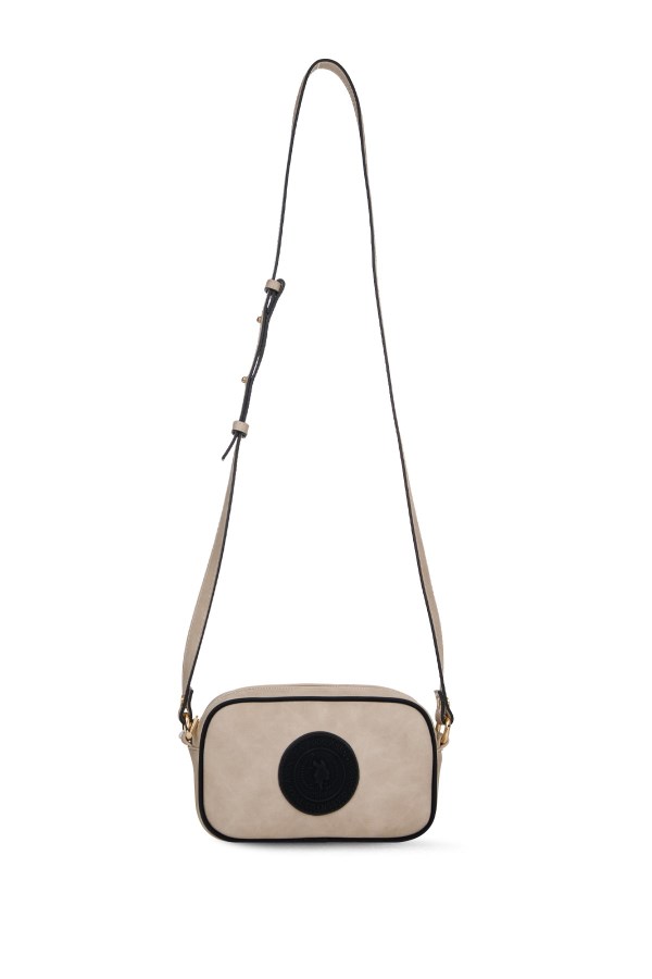 U.S. POLO ASSN. TAS-SIYAH KADIN POSTACI ÇANTASI