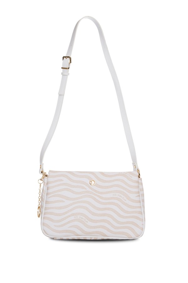 U.S. POLO ASSN. EKRU KADIN POSTACI ÇANTASI