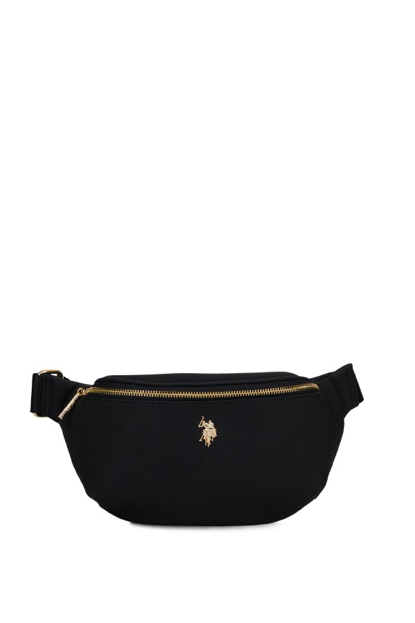 U.S. POLO ASSN. SİYAH KADIN POSTACI ÇANTASI