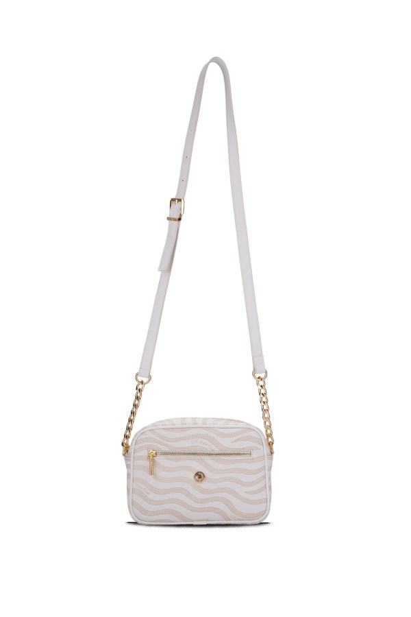 U.S. POLO ASSN. EKRU KADIN POSTACI ÇANTASI