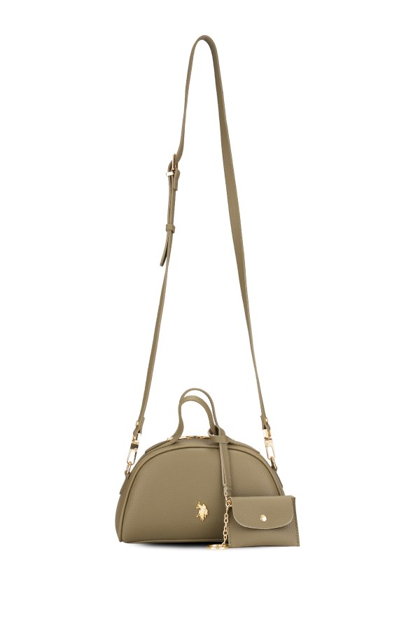 U.S. POLO ASSN. HAKİ KADIN POSTACI ÇANTASI