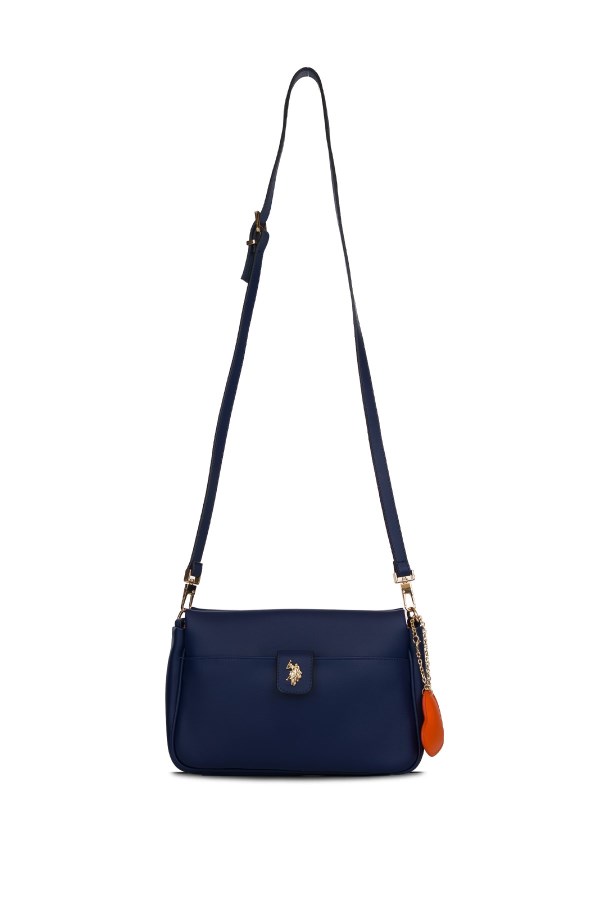 U.S. POLO ASSN. LACİVERT KADIN POSTACI ÇANTASI