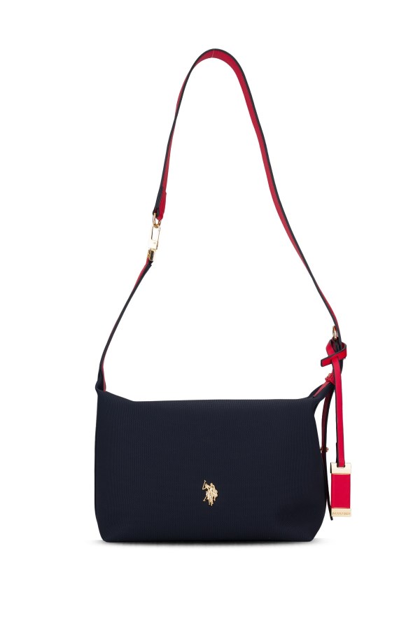 U.S. POLO ASSN. LACİVERT KADIN POSTACI ÇANTASI