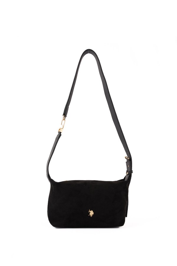 U.S. POLO ASSN. SİYAH KADIN POSTACI ÇANTASI