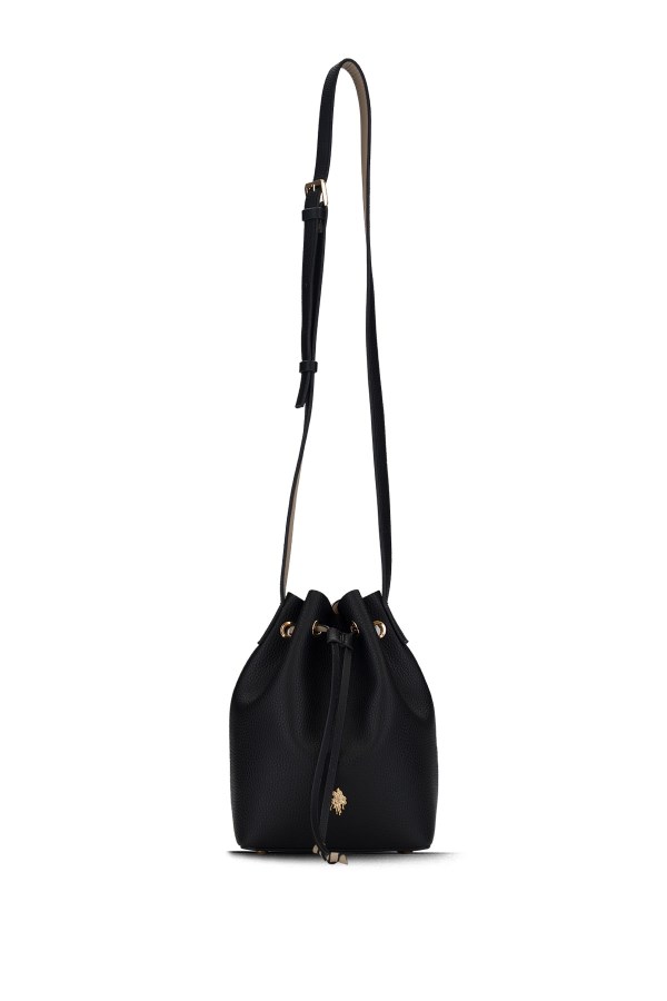 U.S. POLO ASSN. SİYAH KADIN POSTACI ÇANTASI