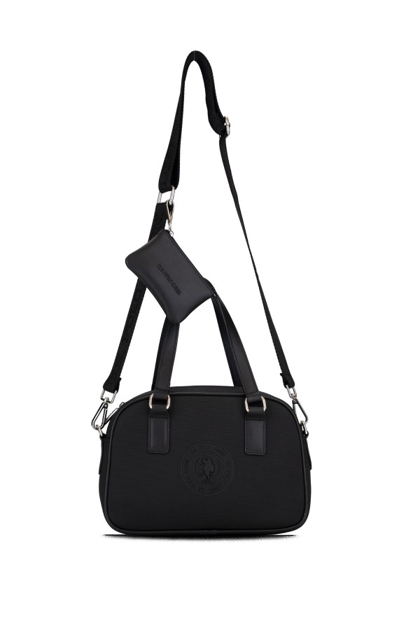 U.S. POLO ASSN. SİYAH KADIN POSTACI ÇANTASI