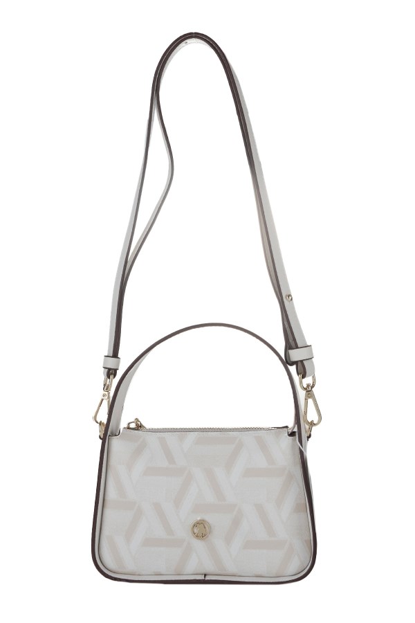 U.S. POLO ASSN. KREM KADIN POSTACI ÇANTASI 