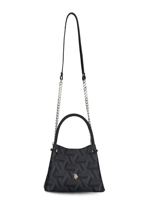 U.S. POLO ASSN. SİYAH KADIN POSTACI ÇANTASI