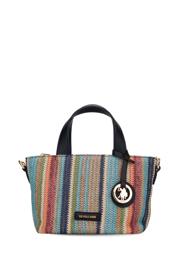 U.S. POLO ASSN. LACİVERT KADIN POSTACI ÇANTASI 