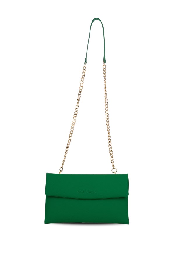 NAUTICA YEŞİL KADIN POSTACI ÇANTASI