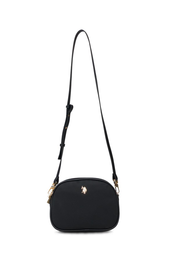 U.S. POLO ASSN. SİYAH KADIN POSTACI ÇANTASI 