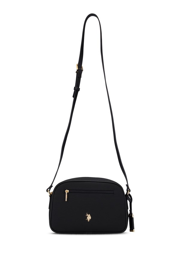 U.S. POLO ASSN. SİYAH KADIN POSTACI ÇANTASI