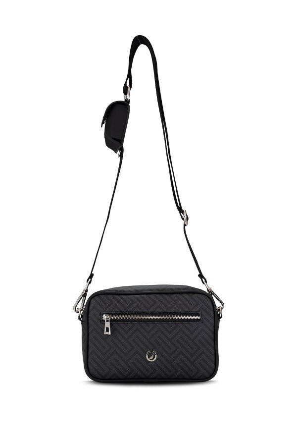 NAUTICA SİYAH KADIN POSTACI ÇANTASI