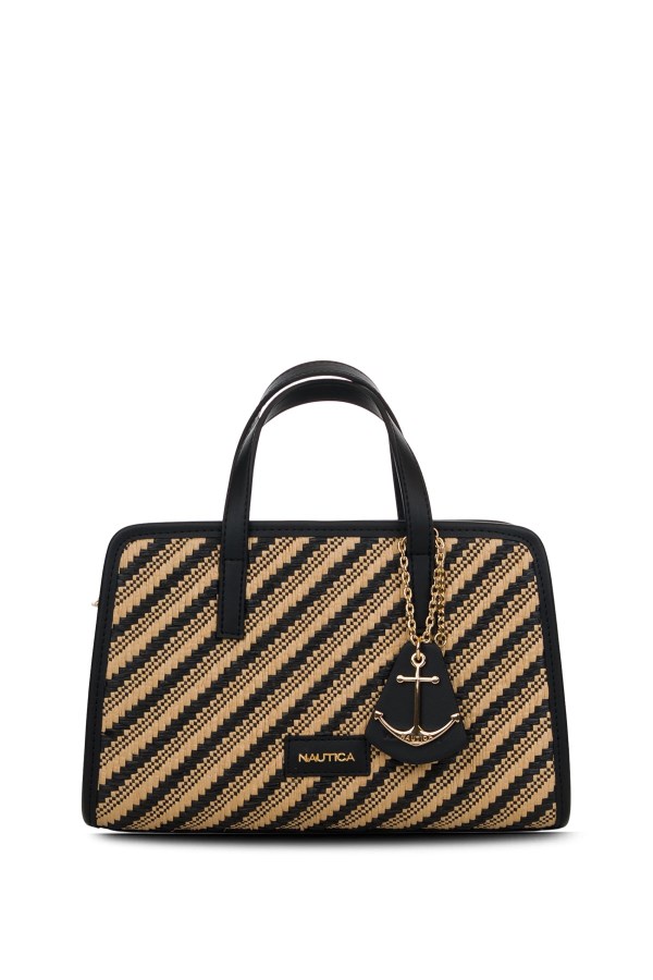 NAUTICA SİYAH KADIN POSTACI ÇANTASI