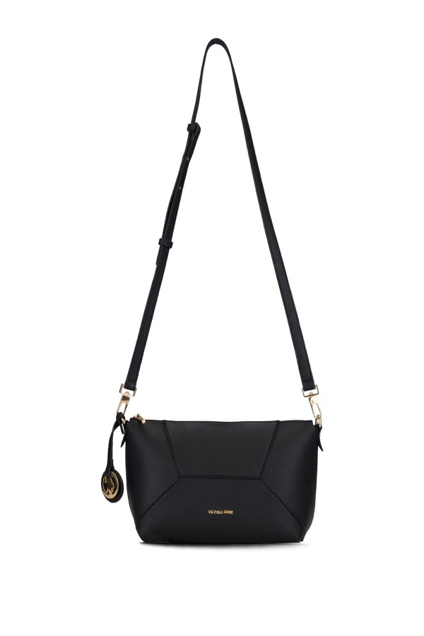 U.S. POLO ASSN. SİYAH KADIN POSTACI ÇANTASI 