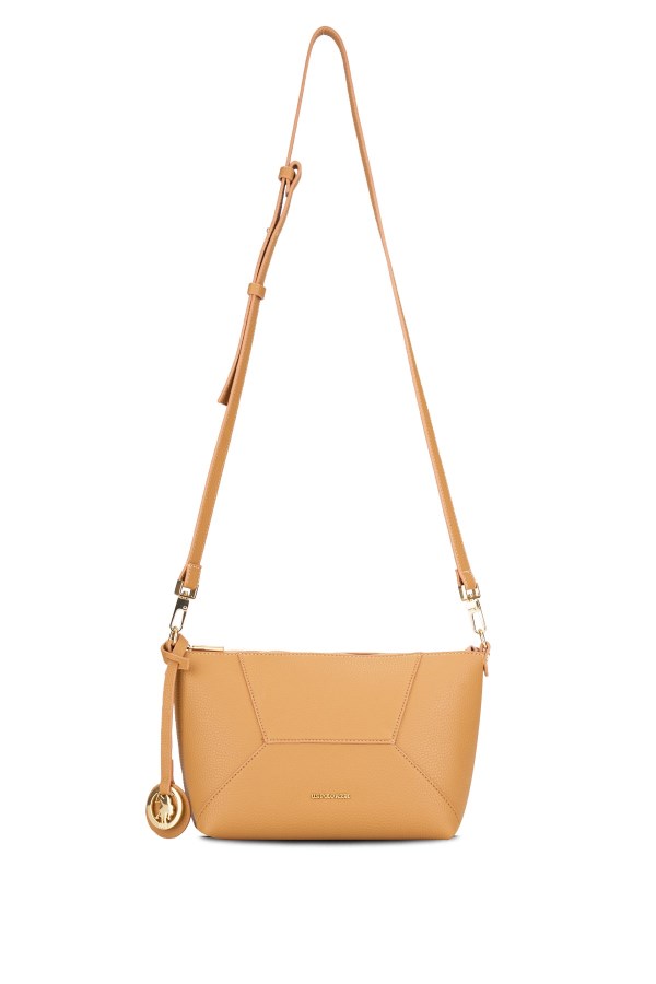 U.S. POLO ASSN. CAMEL KADIN POSTACI ÇANTASI