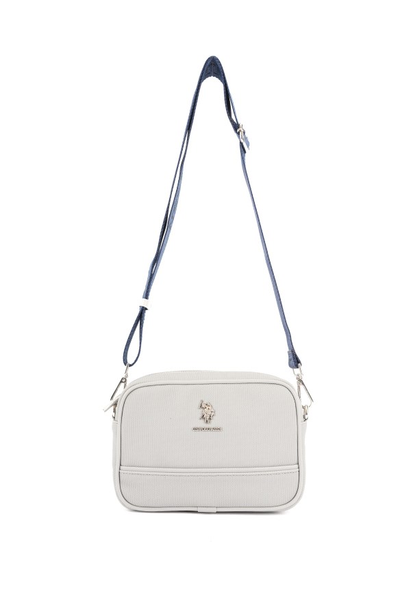 U.S. POLO ASSN. GRİ KADIN POSTACI ÇANTASI 