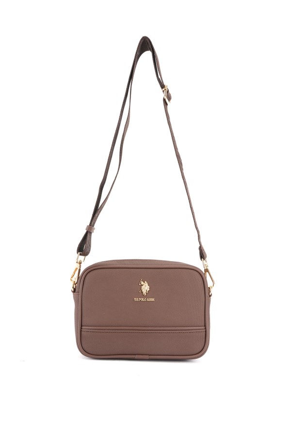 U.S. POLO ASSN. KAHVERENGİ KADIN POSTACI ÇANTASI