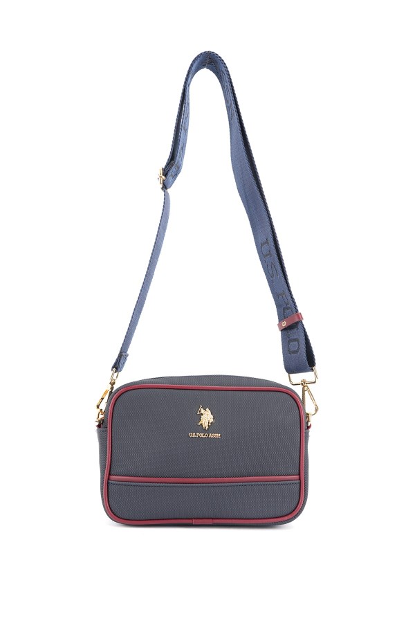 U.S. POLO ASSN. LACİVERT KADIN POSTACI ÇANTASI