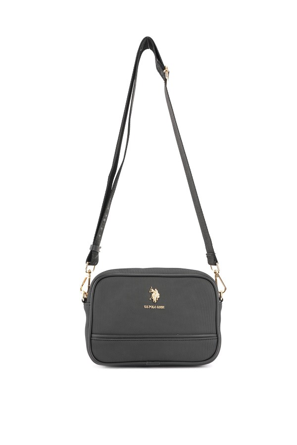 U.S. POLO ASSN. SİYAH KADIN POSTACI ÇANTASI