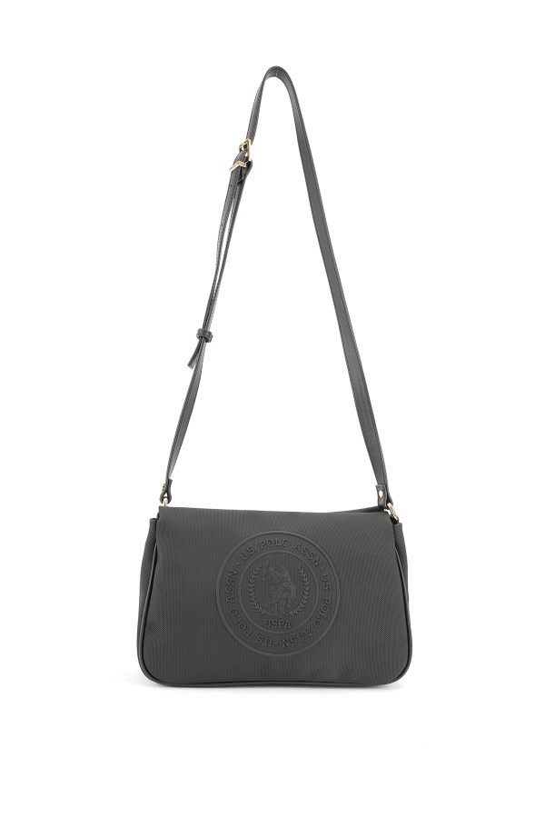 U.S. POLO ASSN. SİYAH KADIN POSTACI ÇANTASI