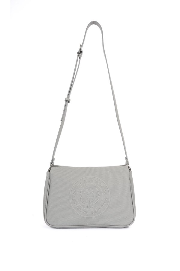 U.S. POLO ASSN. GRİ KADIN POSTACI ÇANTASI