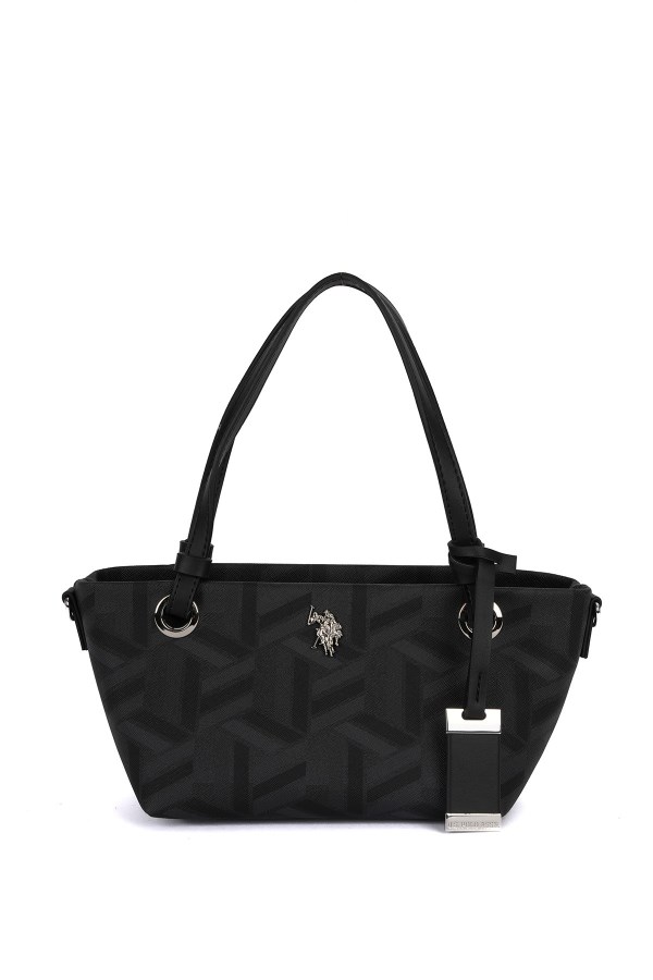 U.S. POLO ASSN. SİYAH KADIN POSTACI ÇANTASI
