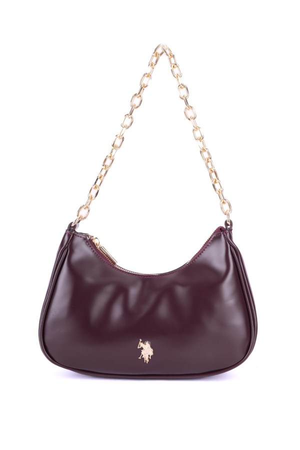 U.S. POLO ASSN. BORDO KADIN POSTACI ÇANTASI
