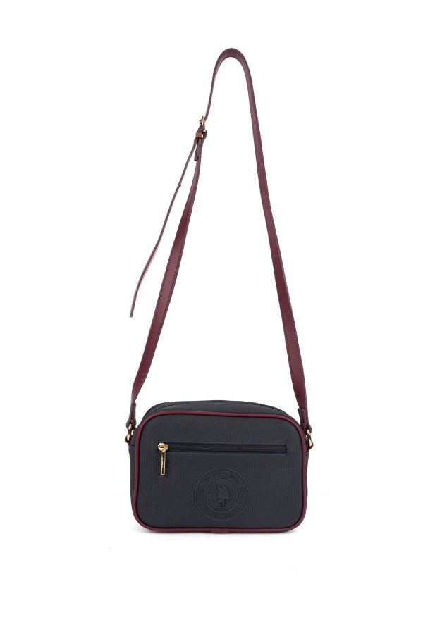 U.S. POLO ASSN. LACİVERT KADIN POSTACI ÇANTASI 