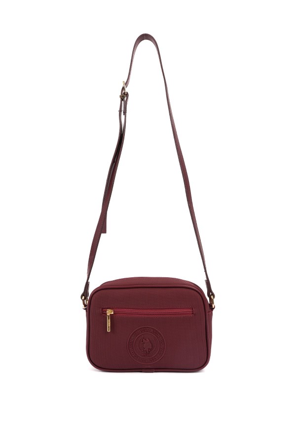 U.S. POLO ASSN. BORDO KADIN POSTACI ÇANTASI