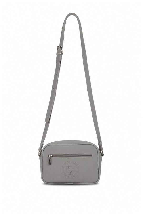 U.S. POLO ASSN. GRİ KADIN POSTACI ÇANTASI