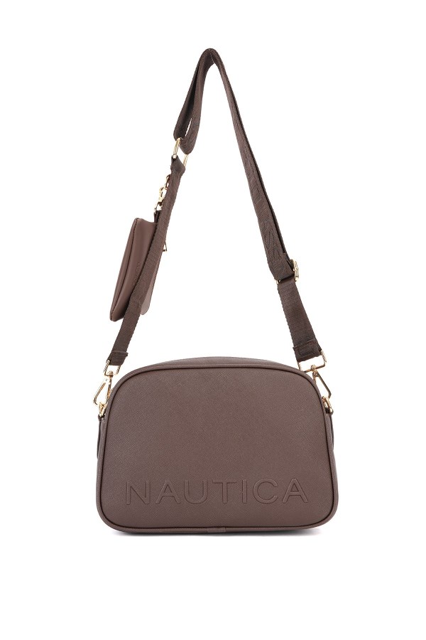 NAUTICA KAHVERENGİ KADIN POSTACI ÇANTASI