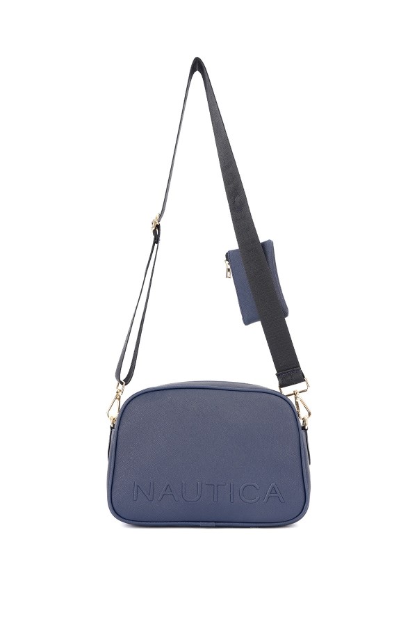 NAUTICA LACİVERT KADIN POSTACI ÇANTASI