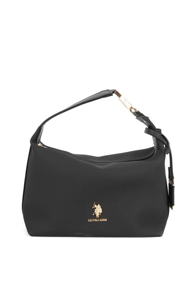 U.S. POLO ASSN. SİYAH KADIN POSTACI ÇANTASI 