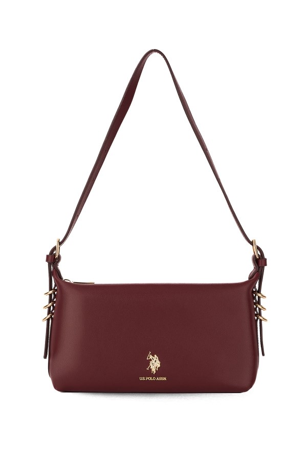U.S. POLO ASSN. BORDO KADIN POSTACI ÇANTASI 