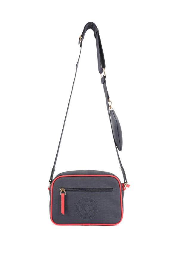 U.S. POLO ASSN. LACİVERT KADIN POSTACI ÇANTASI