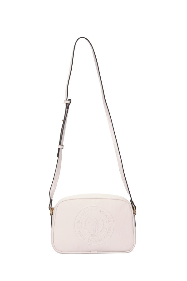 U.S. POLO ASSN. BEYAZ KADIN POSTACI ÇANTASI